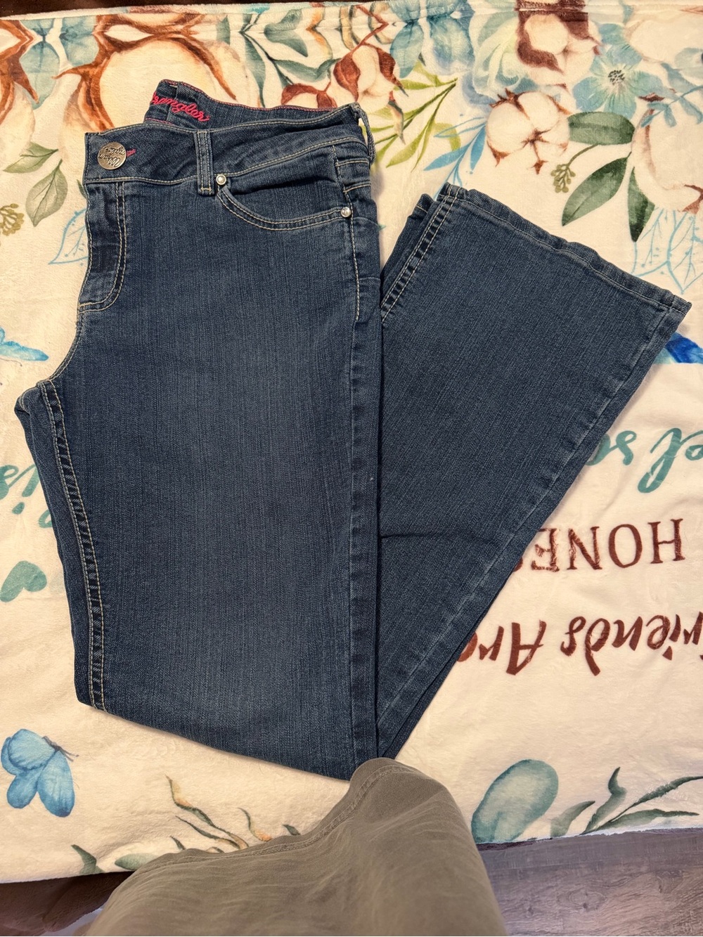 Wrangler Women’s Dark Blue Boot Cut Jeans